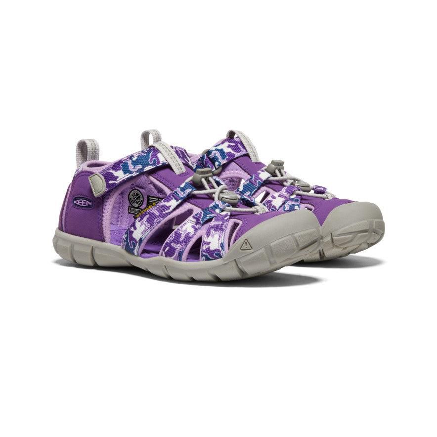 Purple Kids' Keen Seacamp II CNX Sandals | 56412-IDGR