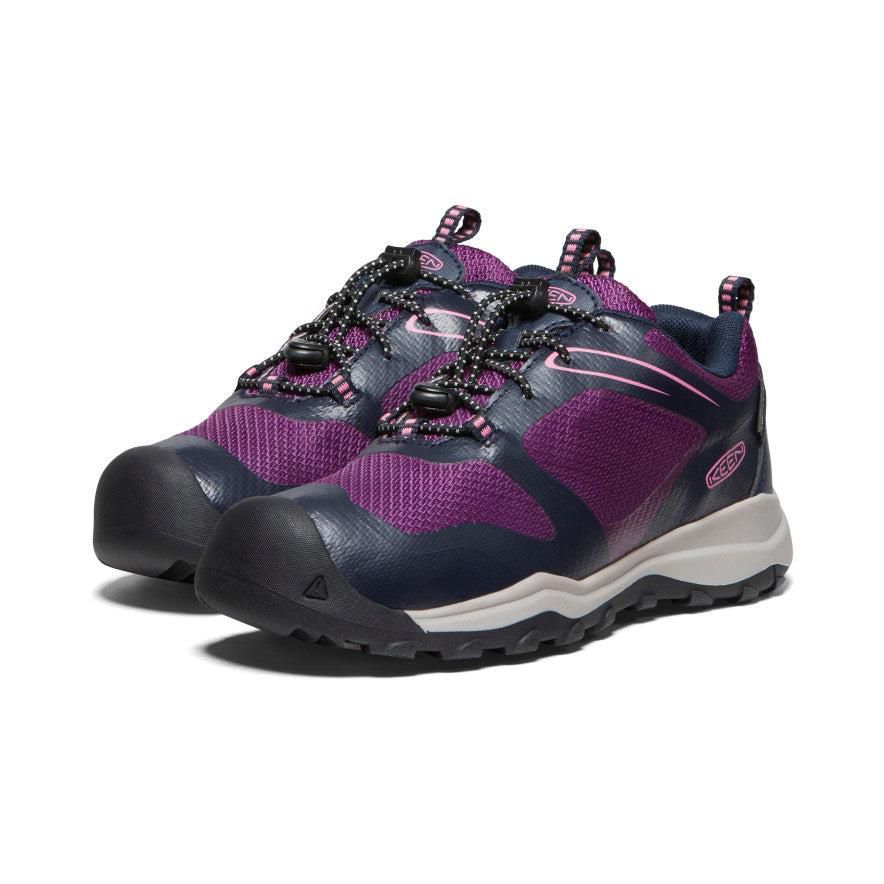 Purple Kids' Keen Wanduro Waterproof Shoes | 37908-YQVX