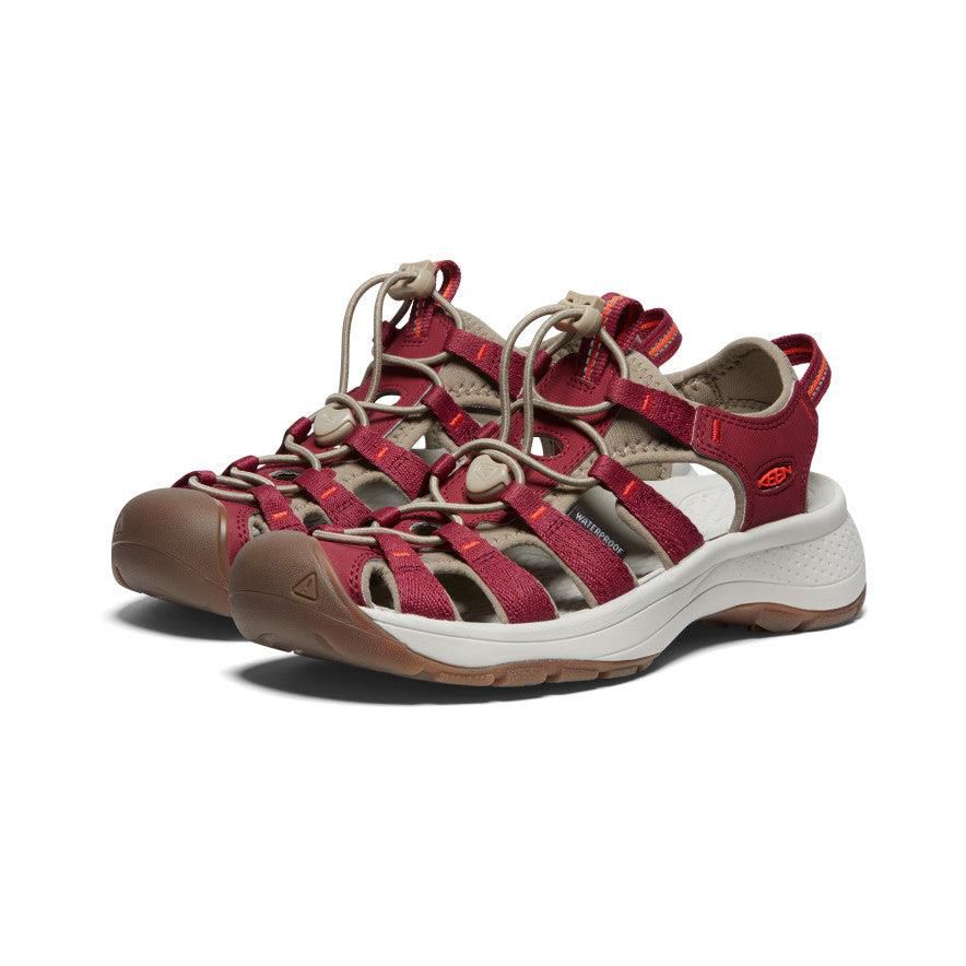 Red Women Keen Astoria West Sandals | 80196-JQHM