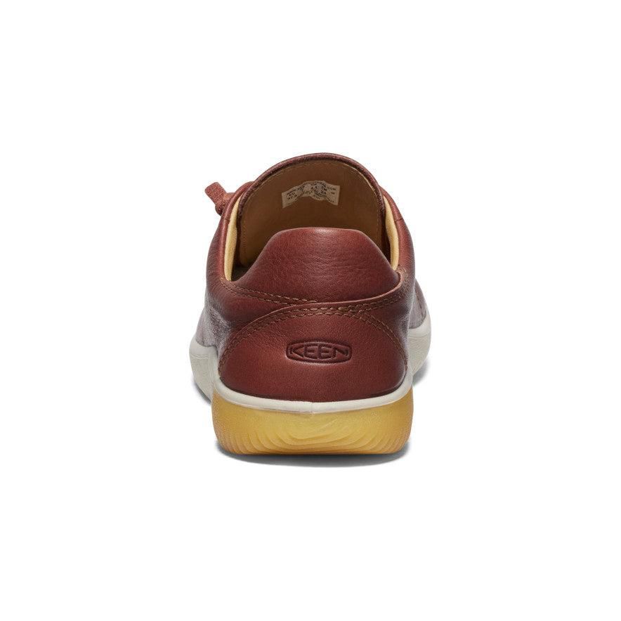 Red Women Keen KNX Leather Sneakers | 79654-UWTN