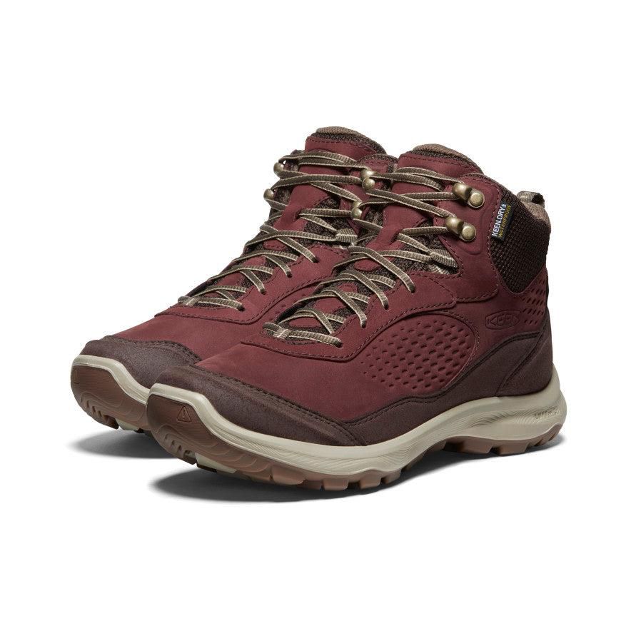 Red Women Keen Terradora Explorer Waterproof Hiking Boots | 12453-BTSJ