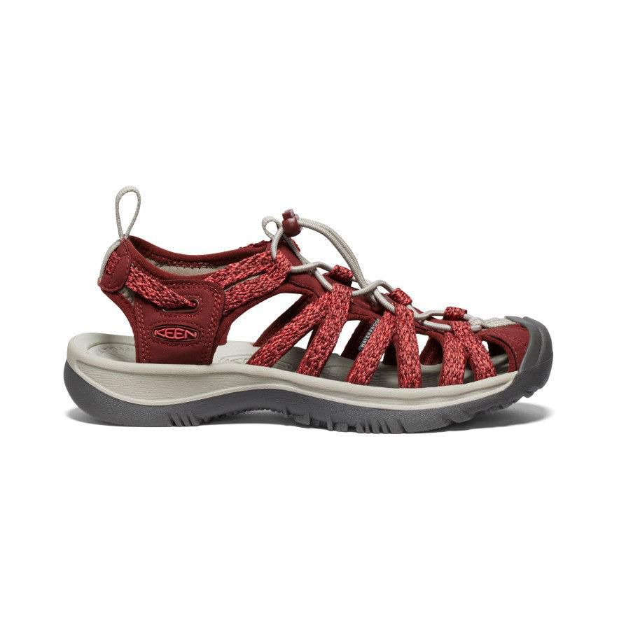 Red Women Keen Whisper Hiking Sandals | 64307-VCYG