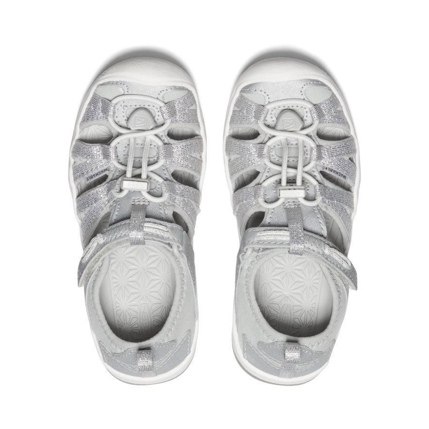 White Kids' Keen Moxie Sandals | 92058-ZDJF