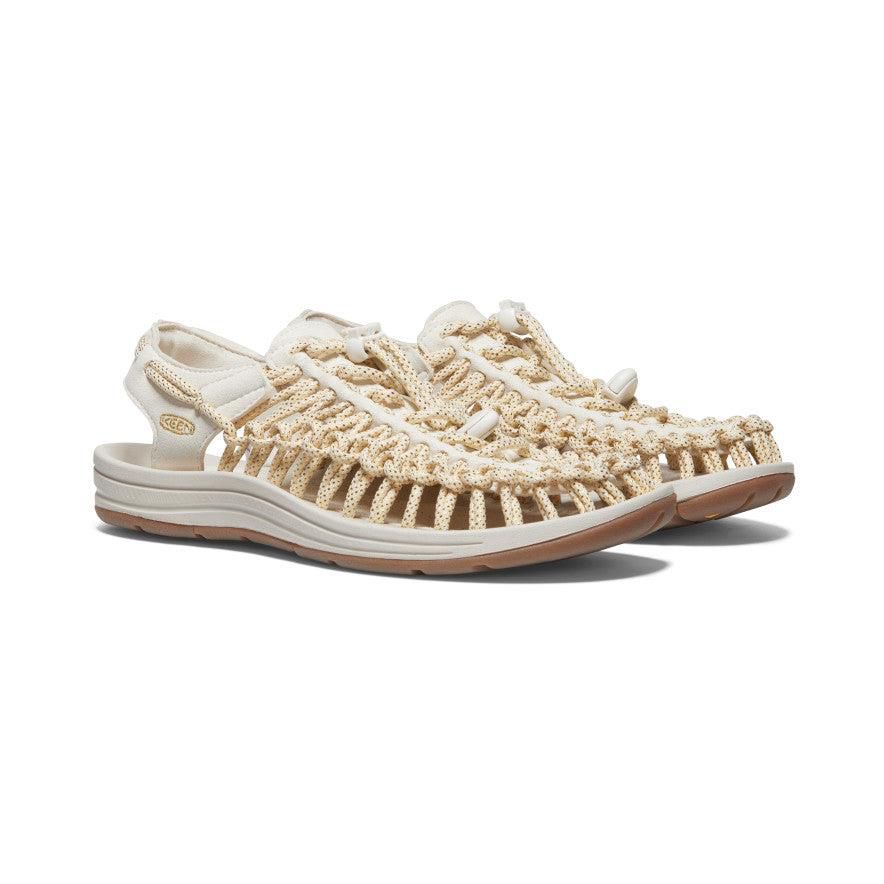 White Women Keen UNEEK Sneaker Sandals | 03875-SPAQ