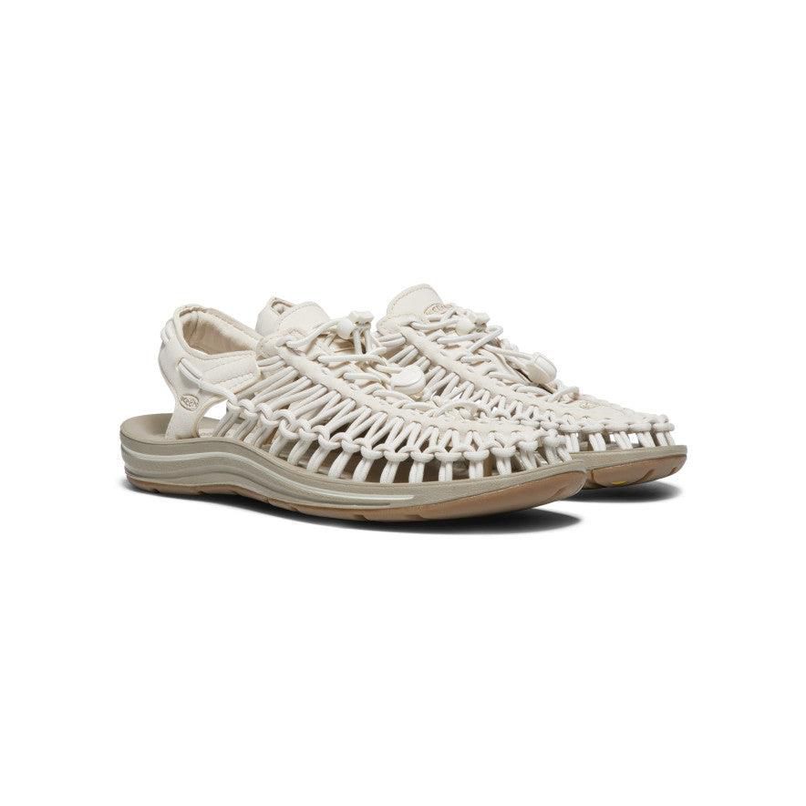 White Women Keen UNEEK Sneaker Sandals | 67318-EDWC