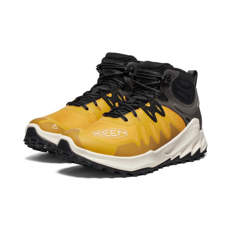 Yellow Men Keen Zionic Waterproof Hiking Boots | 01257-XGBT