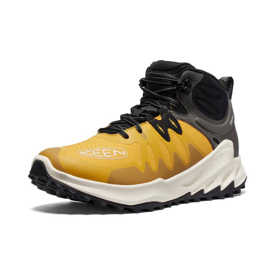 Yellow Men Keen Zionic Waterproof Hiking Boots | 01257-XGBT