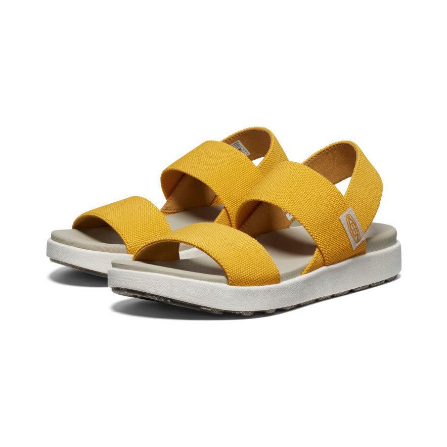 Yellow Women Keen Elle Backstrap Sandals | 53409-HVPE