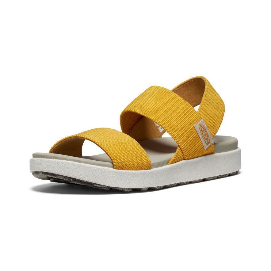 Yellow Women Keen Elle Backstrap Sandals | 53409-HVPE