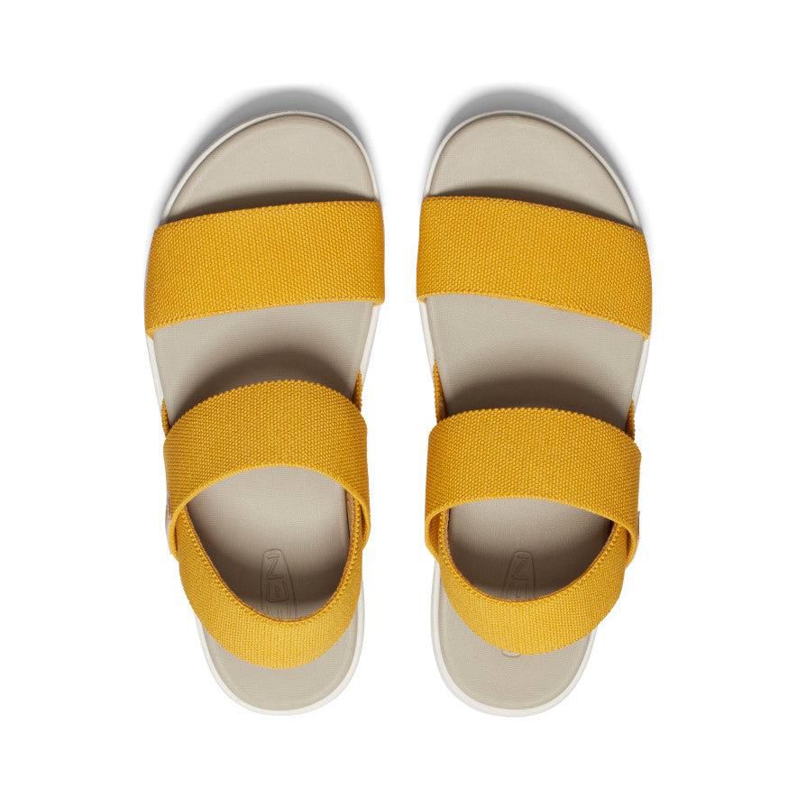 Yellow Women Keen Elle Backstrap Sandals | 53409-HVPE