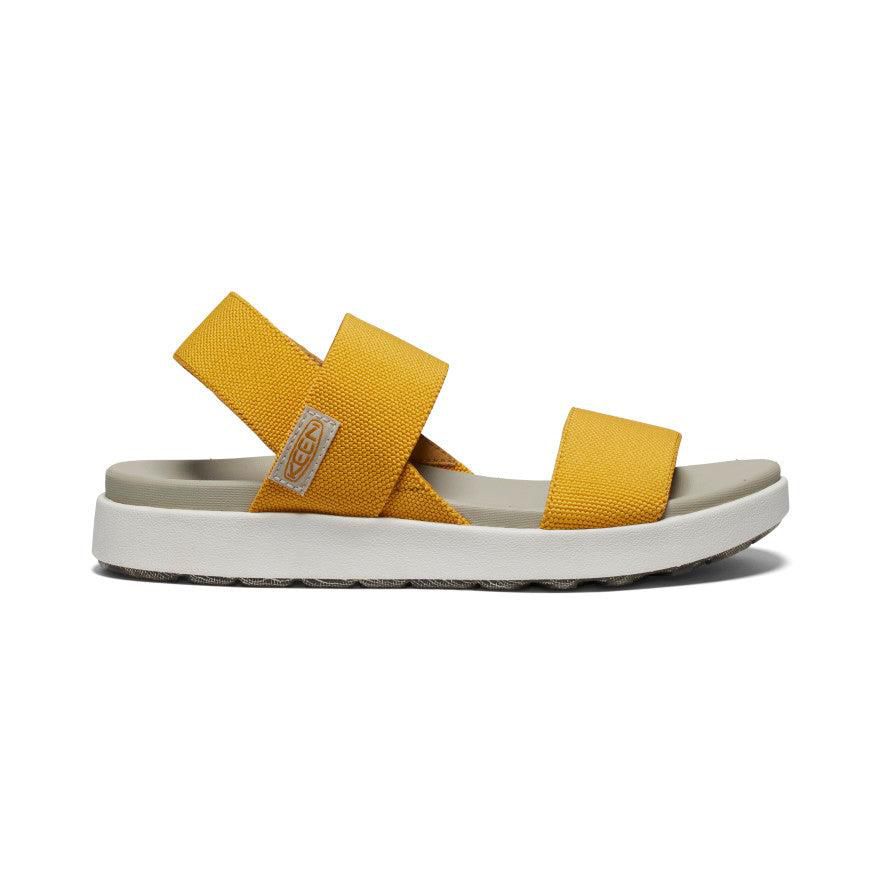 Yellow Women Keen Elle Backstrap Sandals | 53409-HVPE